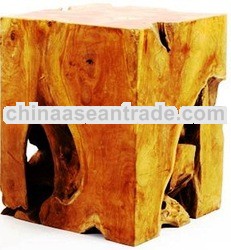 TEAK ROOT BLOCK AND BALL FURNITURE TRBB05