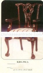 Shellback Chippendale Carver Mahogany Indoor Furniture