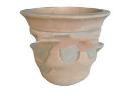 Antique finish Terracotta Ceramic Planters - Brown Terracotta pot