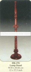 Lamp Stand Mahogany Indoor Furniture