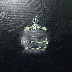 PCFMN02 - 925 Sterling Silver Charm Pendant Cowboy Boot