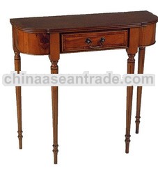 1 Drawer bow hall table