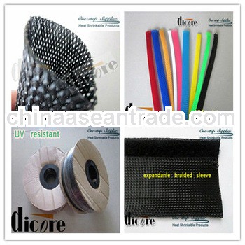 cable protection PET expandable wire braided sleeving