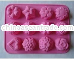 cake molds with silicone rubber