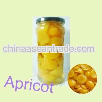 canned apricots