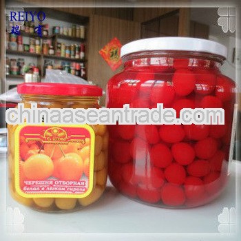 canned cherries fruits in light syrup 3000g new product