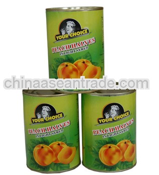 canned yellow peach