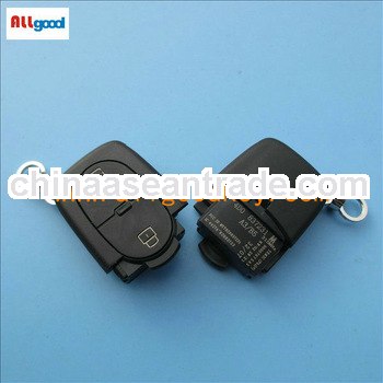 car key shell for VW 2+1panic remote cover part(Round) car key flip shell