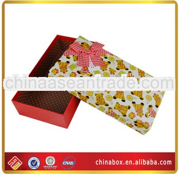 cardboard candy box with custom logo printing gift box