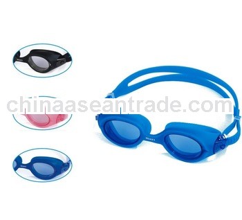 cartoon kids swimming goggle, Anti-fog treatment with soft and comfortable silicone gasket and strap