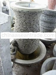 Water Fountain Palm 115x76cm