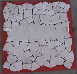 Mosaic Interlocking, White