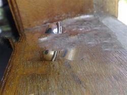 RFMN0076 - Sterling Silver Ring with Round Ceramics Beads