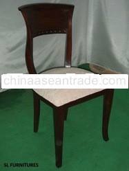 Dining Chair with Cushion - Wooden Chair