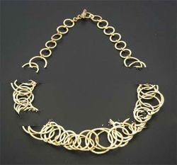 Brass necklace