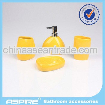 ceramic box set with orange colour