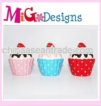 ceramic gifts cupcake shape money box