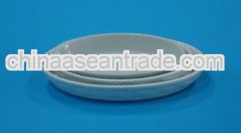 ceramic oval bakeware pan set
