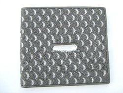 100% Genuine Stingray Skin Leather Wallet