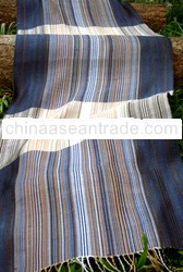  Silk Scarf / Shawl - Blue