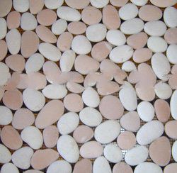 Pink White Pebble