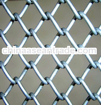 chain link wire mesh/Hot sale PVC coated chain link wire mesh fence(Anping factory)