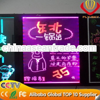 cheap inventions LED writing board with high quality and brightness best for advertising factory dir