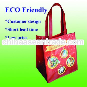 cheap laminated non woven bag