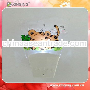 cheap night lights with cute cartoon print for promotion or kids