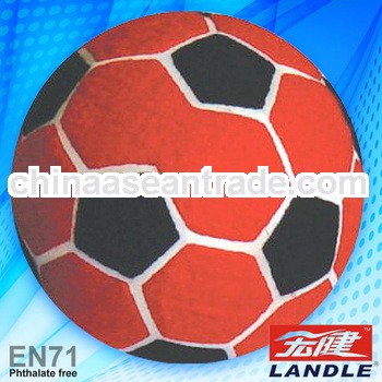 cheap promotion inflatabnle 9.25" inch football felt balls