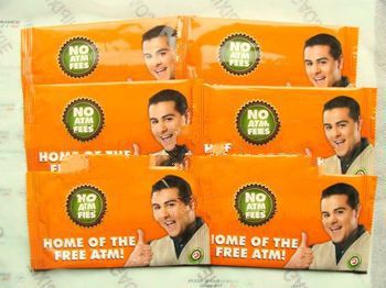 cheap single wet wipe