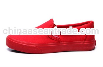 cheap slip on red shoes for men vulcanized shoe sole rubber sheet sheos
