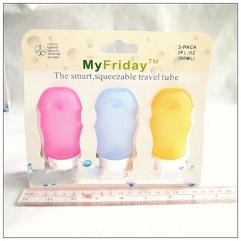 cheap travel/silicone travel bottles /silicone water bottle