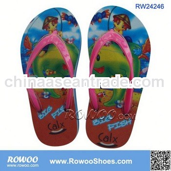 child nude beach slippers with rubber sole