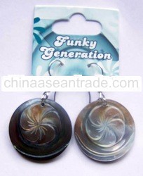 Funky Generation Sea Shell Earring