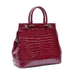 Genuine Crocodile Skin Handbag