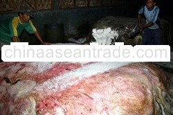 wet salted cattle hide