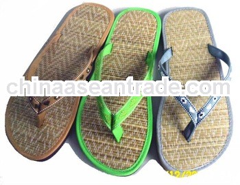 classic bamboo beach EVA slippers