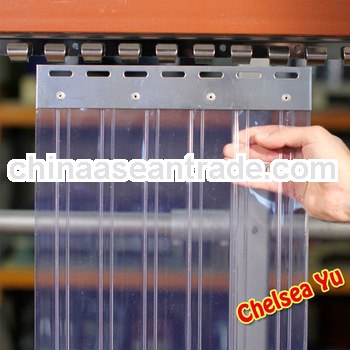 clear flexible polar freezer plastic pvc strip curtain for coldroom storage