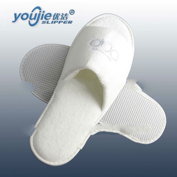 closed white soft warm white women embroidered slippers