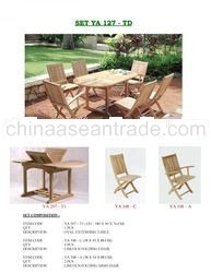 Teak Outdoor Dining Set
