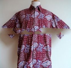 Batik Hem garment