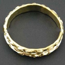 brass bangle cuff Y.313b