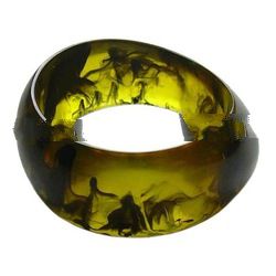 Resin Bangle (smoke motif)