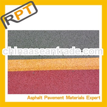 cold colored mixture bitumen to road construction