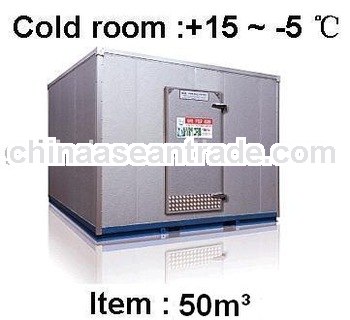 cold room for fruit and vegetable +10 to -5% C cold storage refrigerator freezer