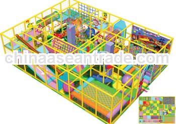 colourful luxury interactive kids indoor naughty castle playground