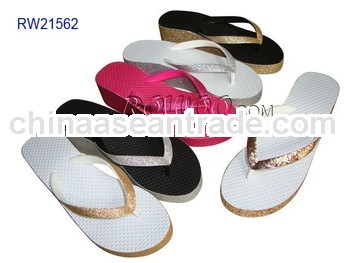 comfortable high heeled slippers RW21562