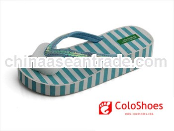 comfortable pvc strap flip flop slipper for kids 2013