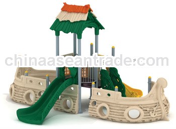 commercial playground children outdoor playground plastic slide